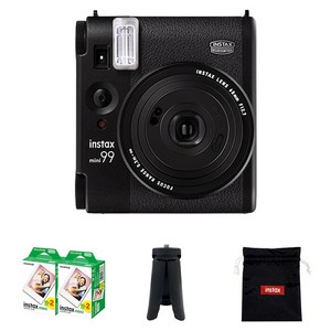 인스탁스 미니99 즉석카메라 블랙 + 미니필름 40p + 미니 삼각대 + 로고파우치 세트
