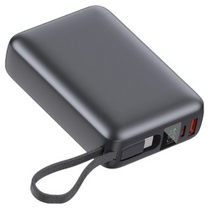 QCY 45W 기내반입 고속 충전 대용량 보조배터리 20000mAh