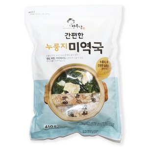 안옥남 누룽지 미역국, 410g, 1개
