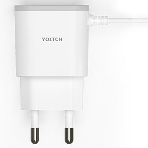 요이치 2.1A C타입 일체형 arc 충전기