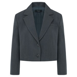 케네스레이디 여성용 로샬 투버튼 크롭 수트 자켓