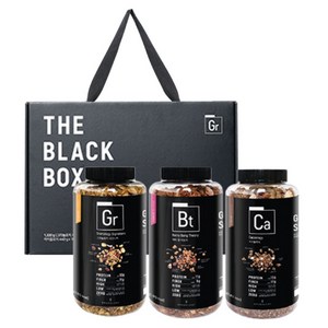 그라놀로지 더 블랙박스 그래놀라 시리얼 3종 세트