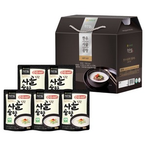 착한들 한우사골곰탕 500ml x 5p 선물세트 2호, 1세트