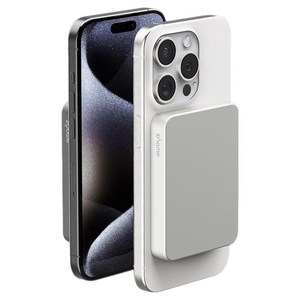 시홈 초경량 알루미늄 PD 유무선 고속 무선충전 맥세이프 보조배터리 5000mAh