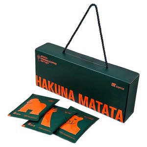 일킬로커피 하쿠나마타타 아프리카 드립백 세트 15p, 1세트