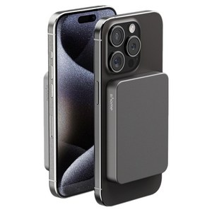 시홈 초경량 알루미늄 PD 유무선 고속 무선충전 맥세이프 보조배터리 5000mAh