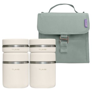 텀스 투고 보온도시락 4종 세트