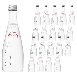 에비앙 천연 광천수, 330ml, 20개