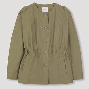 쉬즈미스 여성용 스트링 라운드넥 자켓 SWWJPO11040