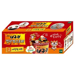 토이트론 너구리 컵라면 스토퍼 I 내향형 세트 피규어