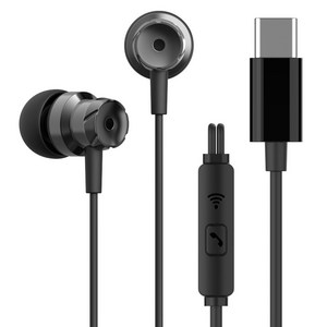 아이리버 C타입 커널형 줄꼬임 방지 컴퓨터 노트북 애플 삼성 호환 유선 이어폰