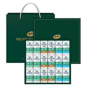 셀렉스 프로틴 음료 3종 x 6p 종합세트 3호 + 쇼핑백, 190ml, 1세트