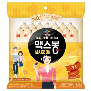 맥스봉 치즈, 525g, 1개