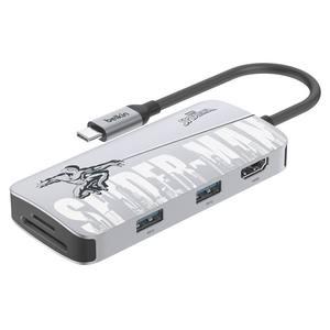 벨킨 C타입 USB 5in1 멀티 포트 허브 어댑터 AVC007qcMVV2-DY