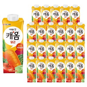 캐옴 당근, 200ml, 24개