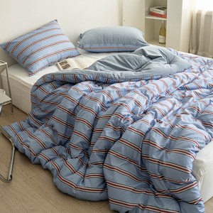 아토앤알로 올데이 스트라이프 옥수수솜 차렵이불