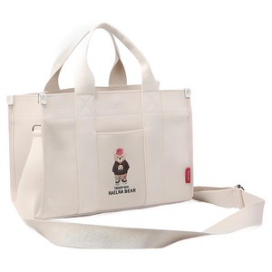 라엘라베어 케이트 캔버스 숄더 토트 크로스백