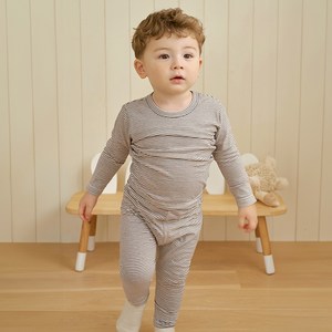 유니프랜드 아동용 히트웜ST 9부 내의 상하의 세트