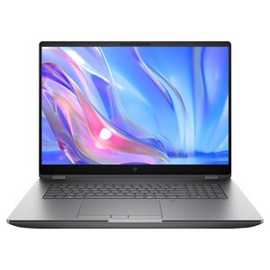 HP Zbook 실버 약 18인치에 해당함, 코어Ultra9, 1TB, 64GB, WIN11 Pro, 2025.09