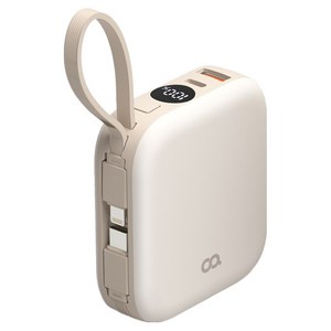 오아 퀵듀오 고속 충전 일체형 보조배터리 10000mAh 멀티단자