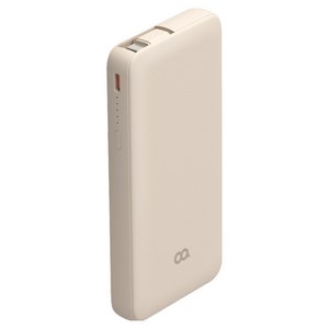 오아 퀵롤 고속 충전 일체형 C타입 보조배터리 10000mAh