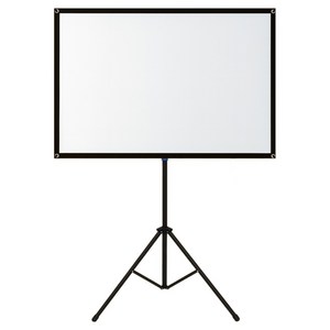 윤씨네 16:9 크로스텐션 캠핑용 이동형 휴대용 빔스크린