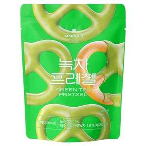 마르코스 초콜릿 녹차 프레첼, 60g, 1개