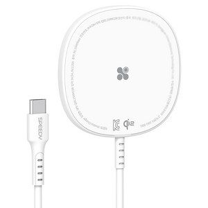 스피디 Qi2 맥세이프 15W 고속 무선 충전기 1.5m