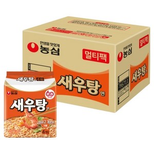 새우탕 새우탕면 122g, 32개, (4개입 X 8개입 X 1박스)