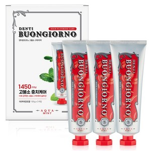 덴티본조르노 구취제거 1450 치약, 100g, 3개