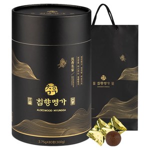 침향명가 침향환 실속형 80p + 쇼핑백, 300g, 1개