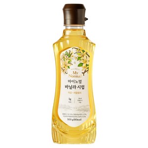 마이노멀 저당 저칼로리 바닐라 시럽, 500g, 1개