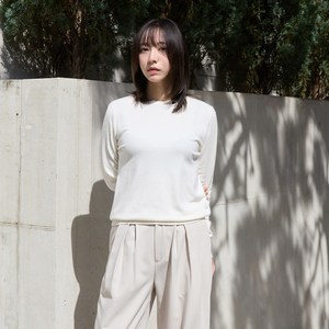 러브앤쇼 여성용 버튼 니트 탑 LCFBGKT01