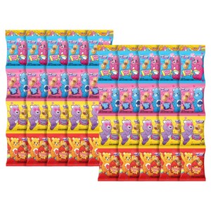 스낵스 케어베어 줄줄이 비스킷 4종 x 10p 세트, 600g, 1세트
