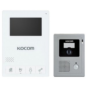 코콤 아날로그 비디오폰 KCV-434 + 현관카메라 KC-C60 세트