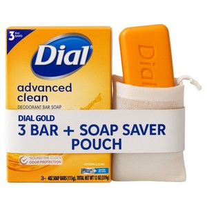 다이알 골드 비누 3p + 비누망 세트, 1세트