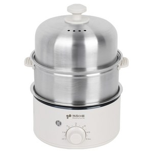 키친아트 풀스텐 2단 계란찜기