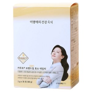 이영애의건강미식 카무트 브랜드밀 효소 데일리 30p, 60g, 1개