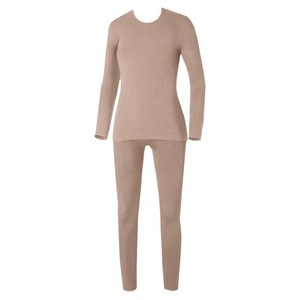 트라이 여성용 핫코 소프트 터치 기모 상하 내의 QMLIJ01