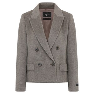 케이엘바이린 캐시미어 핸드메이드 여성용 에일린 울자켓