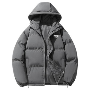 지프스피릿 남녀공용 윈터 이지푸퍼 후드 패딩점퍼