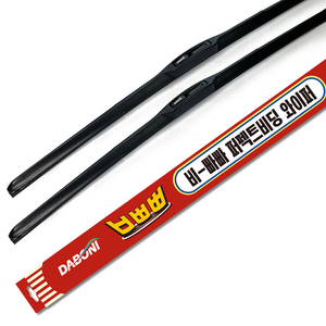 다보니 비빠빠 퍼펙트 비딩 발수 실리콘 와이퍼, 650mm(운전석)..., 컨텐츠 참조