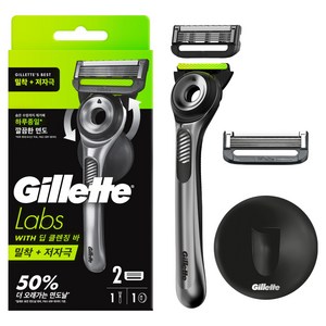 질레트랩스 딥클렌징바 면도기 세트