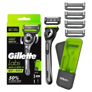 질레트랩스 딥클렌징바 면도기 세트