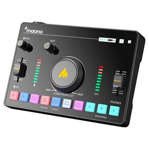 마오노 캐스터 AMC2 NEO 원스톱 스트리밍 오디오 믹서