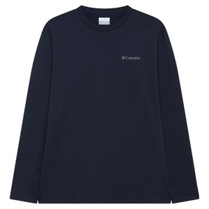 컬럼비아 남녀공용 라운드 긴팔 티셔츠 C64-YMD623