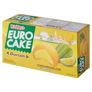 유로 커스터드 케이크 두리안, 120g, 1개