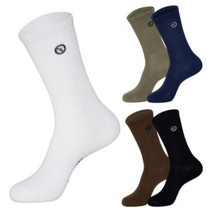 아웃도어프로덕츠 심플 로고 크루 5켤레 세트