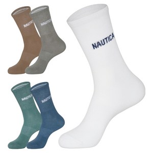 노티카 베이직 중목 양말 5종 세트