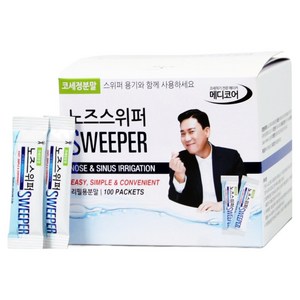 노즈스위퍼 메디코어 코세척 분말 100p, 1개